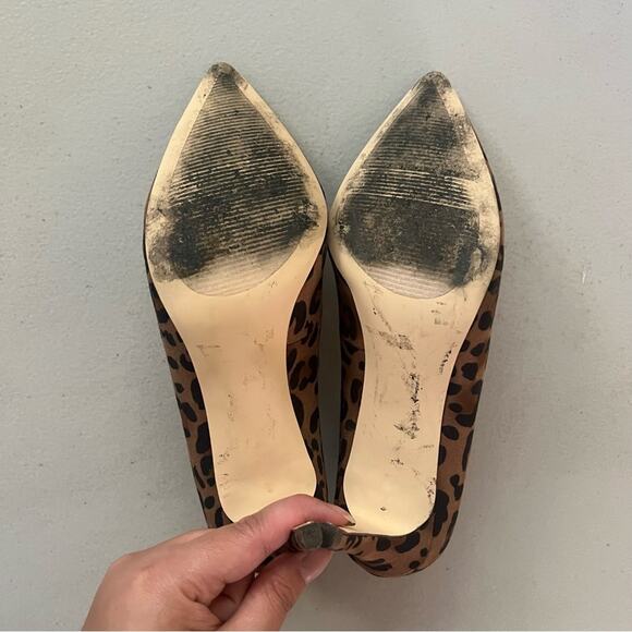 14th & Union Leopard Heels Size 7 - Picture 5 of 6